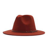 YOLAI wide brim fedora hat for men and women, sun protection and style.