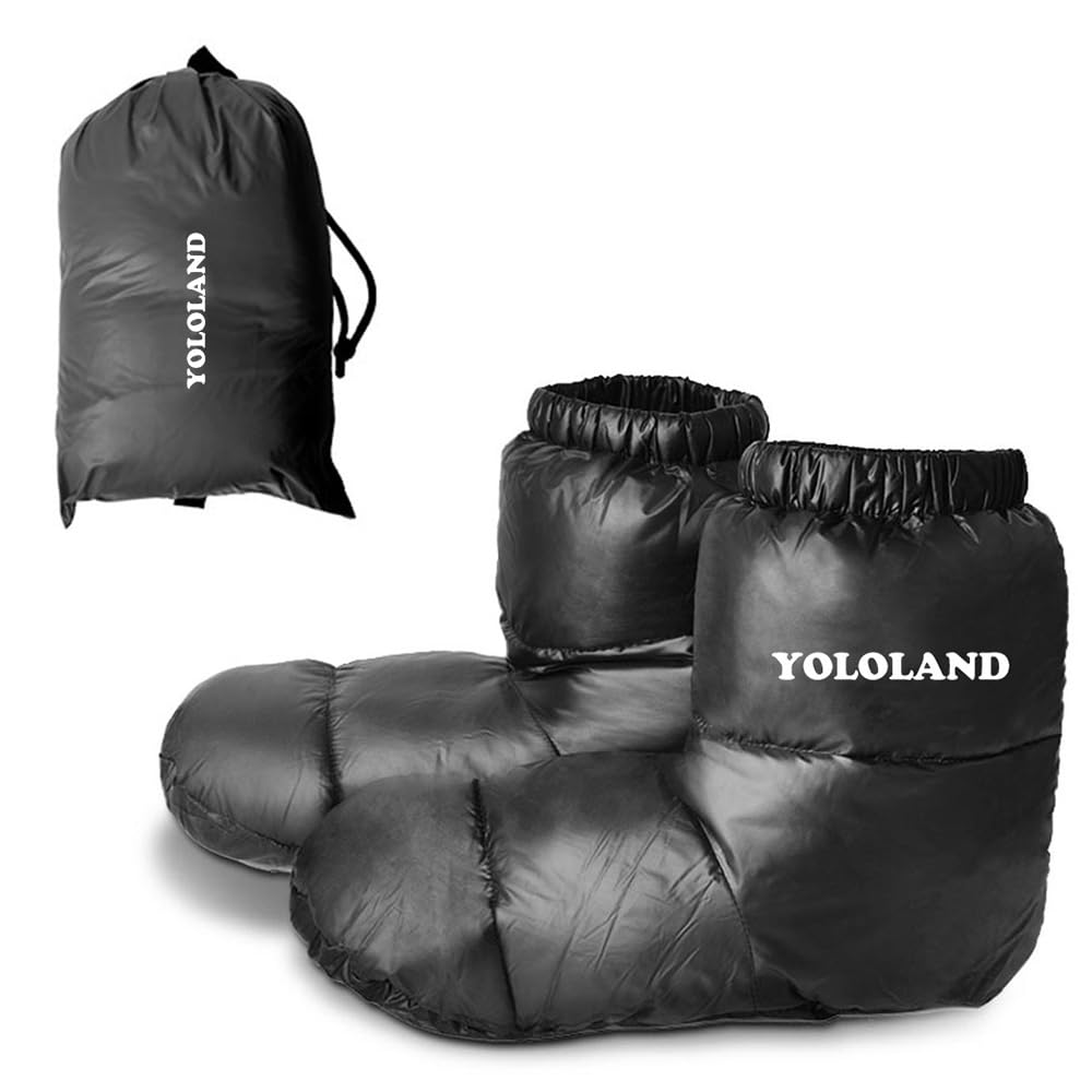 YOLOLAND Winter Warm Foot Warmer packaging shows compact travel-ready warmth.