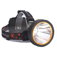 Yongkist headlamp beam distance in action for clear outdoor navigation at night