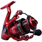 YONGZHI 4000R front view shows lightweight graphite frame for easy casting and all-day comfort.