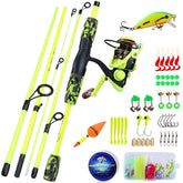YONGZHI spinning rod 5piece compact for travel and quick setup