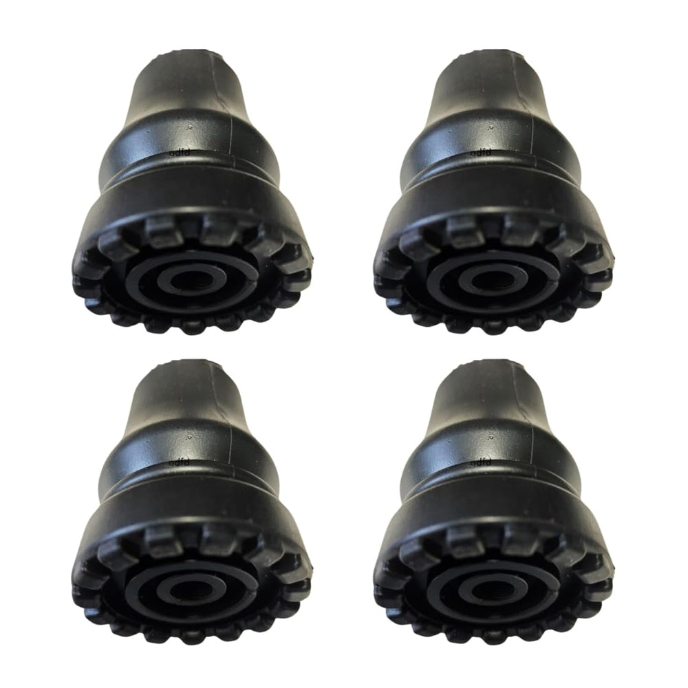 York Nordic Motivator replacement feet 4-pack improve traction on diverse surfaces.