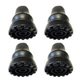 York Nordic Motivator replacement feet 4-pack improve traction on diverse surfaces.