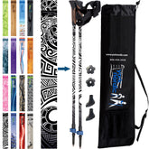 York Nordic official Nordic walking poles with glove grip for comfortable hand support