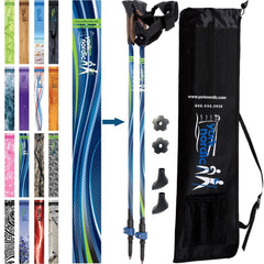 York Nordic official Nordic walking poles with classic design for versatile walking