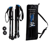 York Nordic Ultralight Poles collapsed, portable for travel and easy packing.