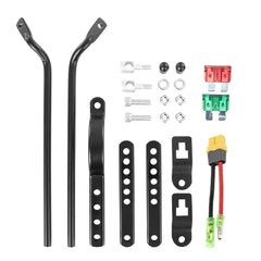 YS YOSE POWER 36V battery compatible rack secures the battery