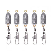Yosoo Health Gear 6g interlock fishing sinker with snap for quick connection.