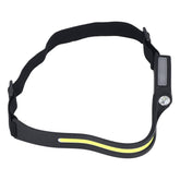 Yosoo LED headlamp with intelligent sensing for hands-free lighting.