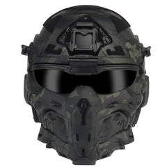YounggDiy HL-98 front view tactical helmet for outdoor use.