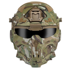 YounggDiy HL-98 helmet front view shows rugged ABS and nylon protection.