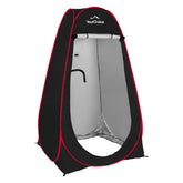 Your Choice Pop Up Privacy Tent folded compactly for easy transport and quick setup.