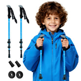 Yourjoy hiking poles folded compactly for easy travel storage