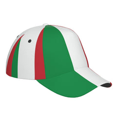 YSBYEIU Italian flag baseball cap packable design for travel and outdoors