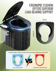 YSR VEF poo gel and trash bags control odors for camping