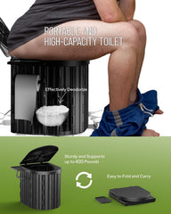 YSR VEF trash bags and poo gel help control odors and maintain hygiene.