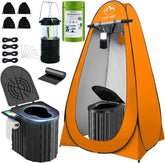 YSR VEF YEFHEIBMT-JHZP-LYD toilet folded kit shows portable camping setup for convenience