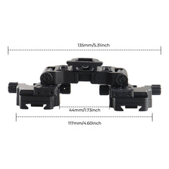 YSS PVS-14 bridge mount quick-release feature supports tool-free adjustments
