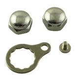 YTGilo fishing reel handle nut set M8 with left and right hands, screws and locking plate