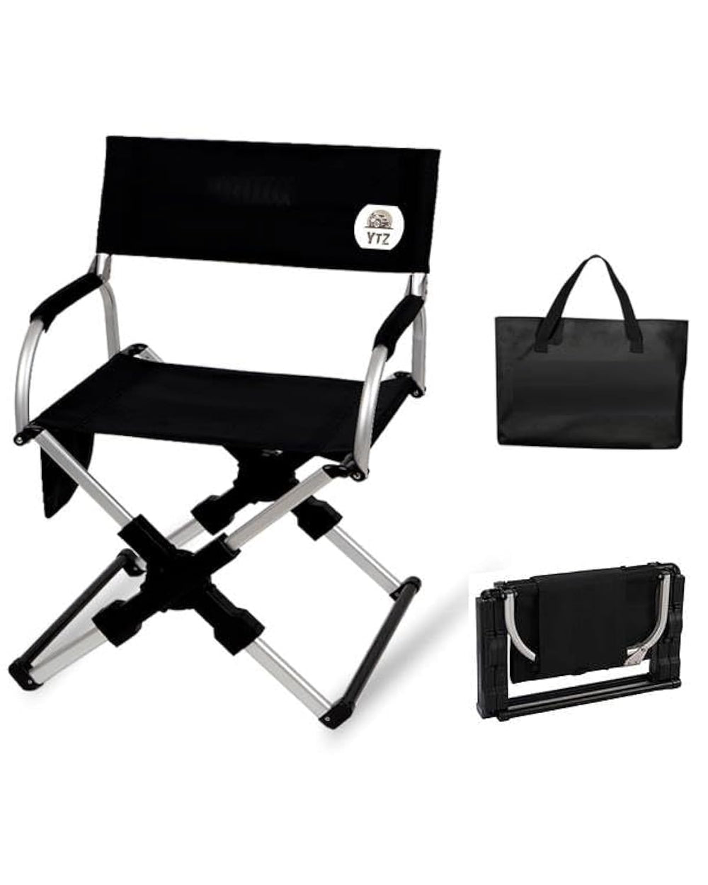 YTZ Outdoor 2024 portable camping chair open for easy outdoor seating on a sunny day