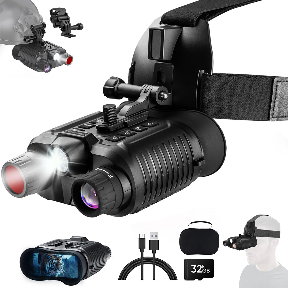 YUANZIMOO Night Vision Goggles full-color display for immersive night viewing.