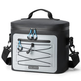 YULEEE cooler bag open top loading demonstrates easy access for quick packing and unloading.
