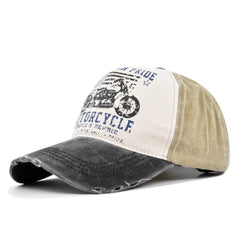 YULOONG vintage baseball cap with washed denim offers sun protection and casual style.