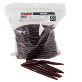 YUM Dinger cranberry 5-inch lure shows subtle lifelike action for bass.