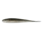 YUM FF Sonar Minnow Houdini Shad front view highlights its natural silhouette for confident casts.