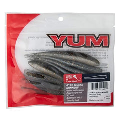 YUM FF Sonar Minnow Houdini Shad pack shot emphasizes packaging and quantity.