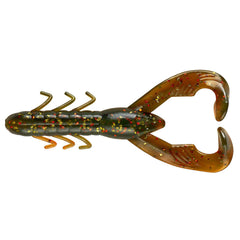 Yum Lures Christie Craw Bait camo profile for lifelike crawfish appeal.