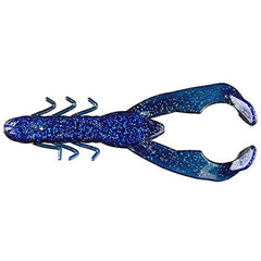 Yum Lures Christie Craw Bait segmented body enhances natural swimming motion.