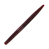 YUM Dinger Cranberry side view shows versatile bass lure for multiple rigs