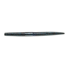 Close-up of Yum Lures Dinger soft plastic texture in Watermelon Seed for durability and lifelike feel