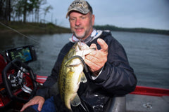 Dinger ready for Texas, Carolina, or wacky rigs to entice inactive bass