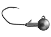 Yum Lures Forward Facing Sonar Jig Smoke with ball head balances bait for deeper water presentations.
