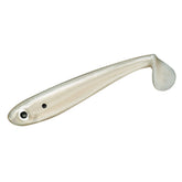 Yum Lures Money Minnow Pearl 5in swimming tail enhances action and fish attraction.