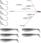 Product image for Yum Lures Scottsboro Swimbait Kit Sexy Shad 3.5 inch