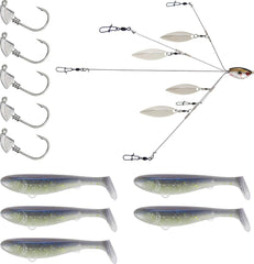 Product image for Yum Lures Scottsboro Swimbait Kit Sexy Shad 3.5 inch