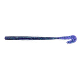 Yum Lures Thump'N Worm with U-tail Junebug color, panicky swimming action for bass.