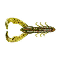 Yum Lures Christie Craw Soft Bait Watermelon Red Flake, front view showcases action-ready profile