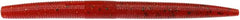 Yum Lures Yum Dinger 5in Tomato lure for bass fishing with enticing wiggling action.
