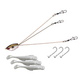 Yum Lures Yumbrella 3 Wire Rig Kit with umbrella design for multi-lure rigs.