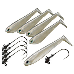 Yum Lures Yumbrella castable multi-lure rig for bass fishing, simulating a realistic school of baitfish.