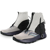 Yundxi waterproof ankle gaiters close-up showing silicone coating for water resistance.