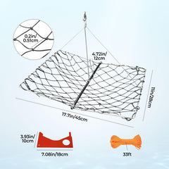 Yuqutum crabtrap with automatic opening springs ready to deploy.