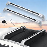 Yuvezna roof rack crossbars installed on Acura MDX for versatile cargo