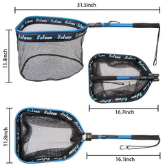 Rubber-coated snag-free mesh designed for catch-and-release