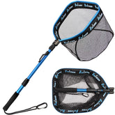 Folded YVLEEN floating fishing net with belt clip
