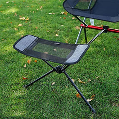 YWHWLX footrest attached to chair supports relaxed naps on trips.